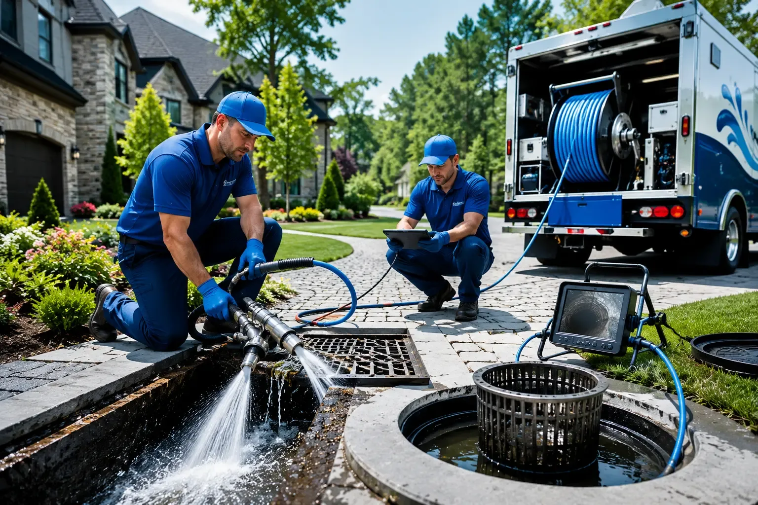 Local outdoor drain cleaning professionals in Randolph, KS